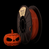 Autumn Leaves PLA from Black Magic 3D. A natural rust orange colored PLA.