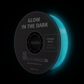 Black Magic 3D Glow in the Dark PLA 3D printing fluorescent filament